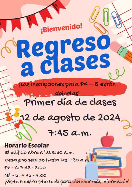  ¡Primer día de clases!